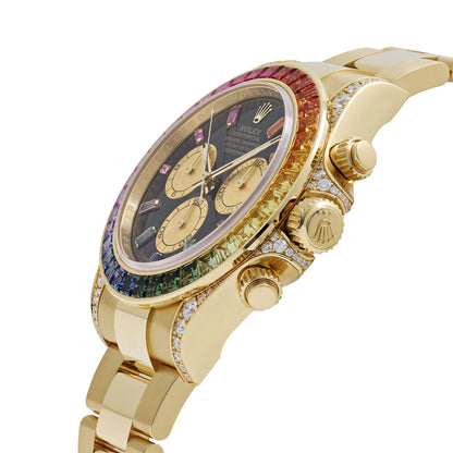 RLX Daytona Rainbow Watch | With OG Box | 1 Year Machine Warranty